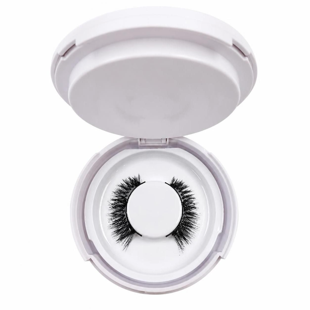 Two-Pair Magnetic Lashes Kit #Fluttery Wispy Magnetic Sandwich Lashes (Factory Direct)
