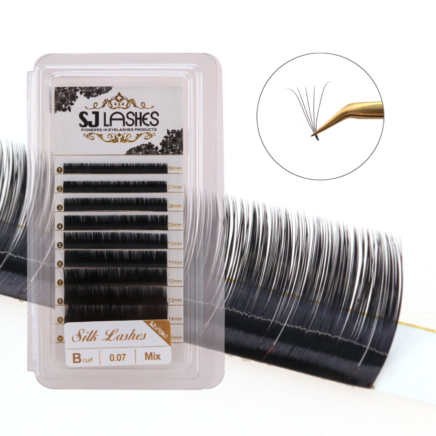 Individual Lashes B 07