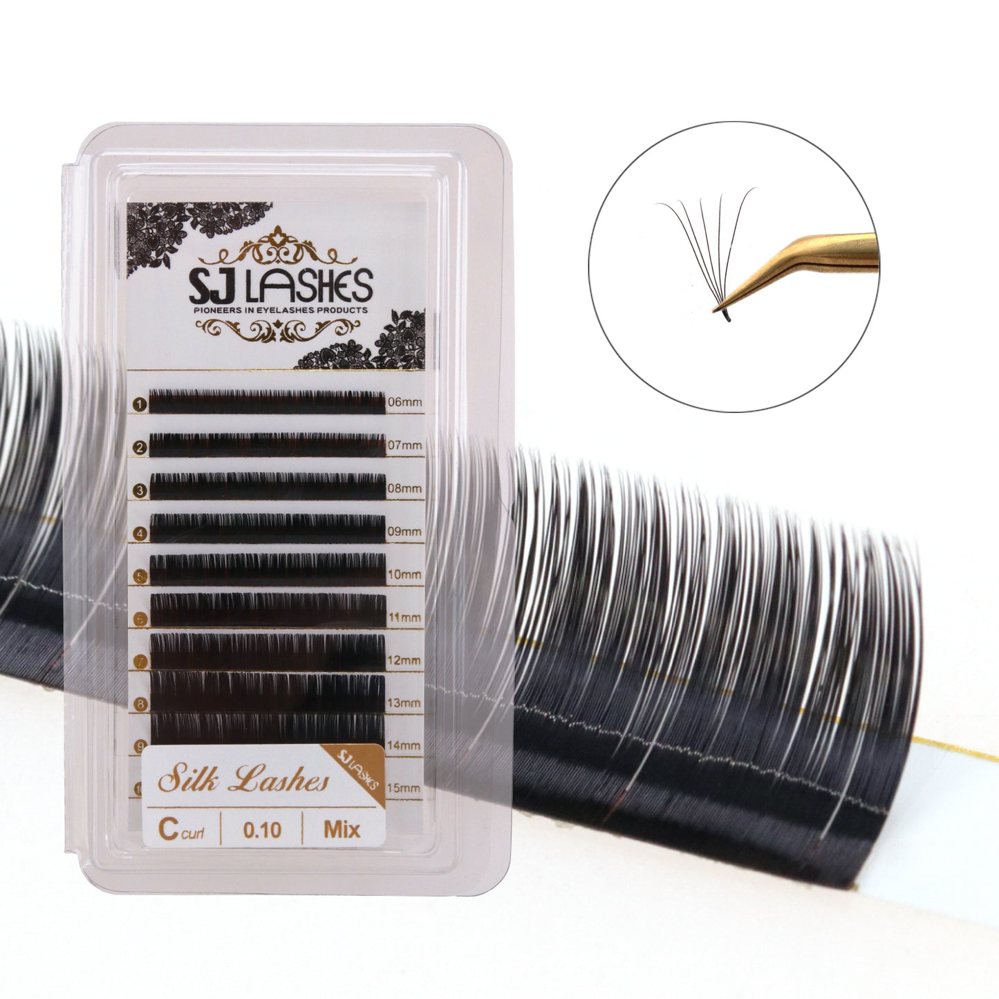 Individual Lashes C 10