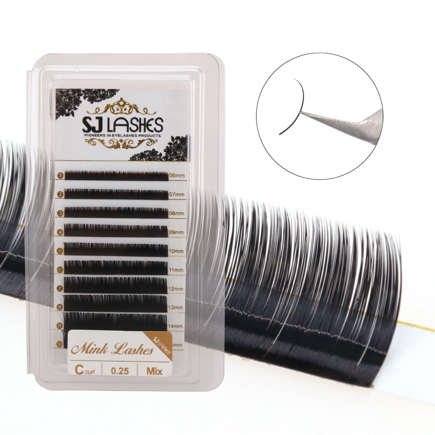 Individual Lashes C 25