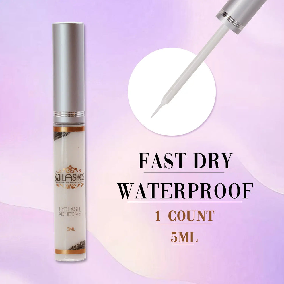 2. Sjlashesshop Waterproof Long Lasting Eyelash Glue