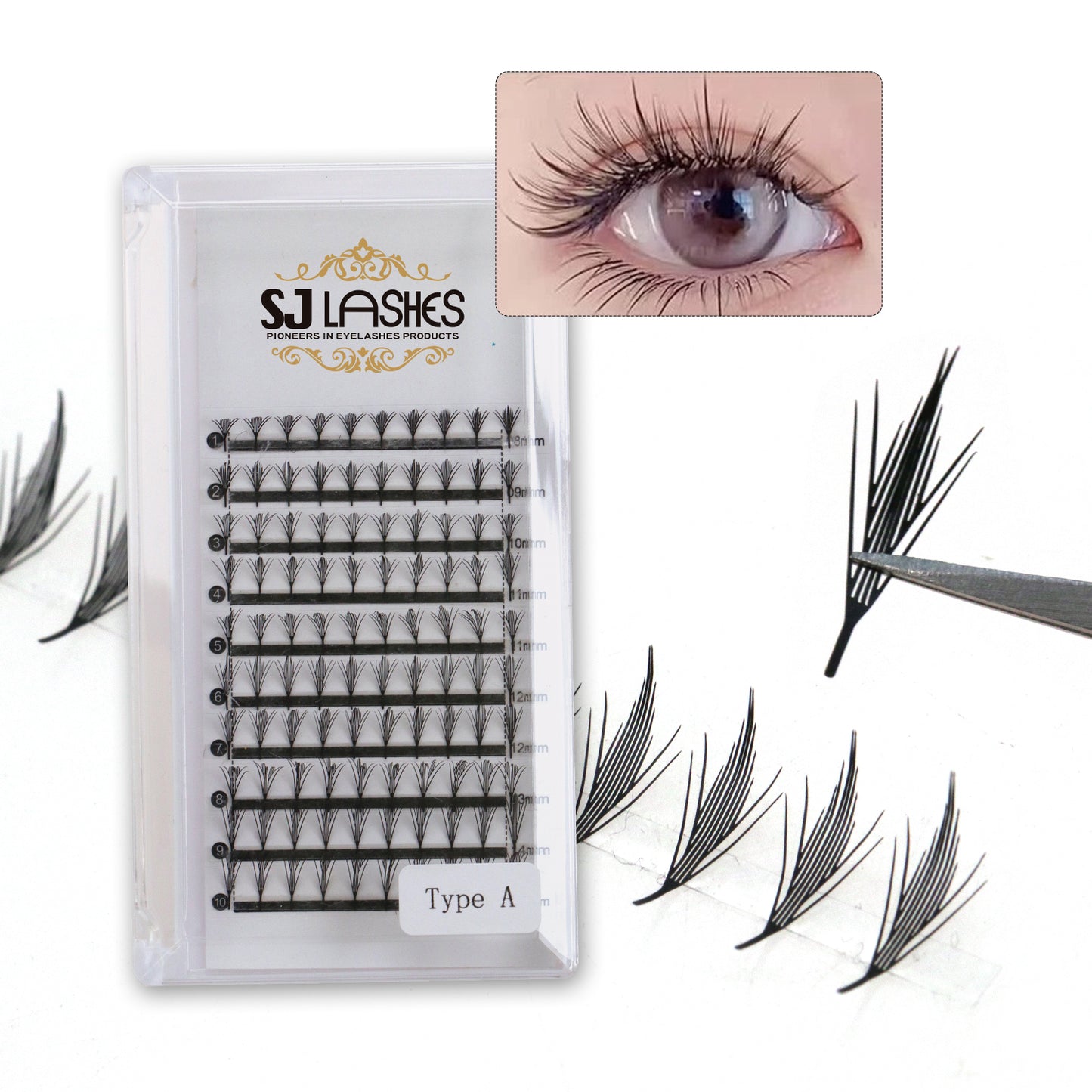 Anime Look Lashes Extensions Type A
