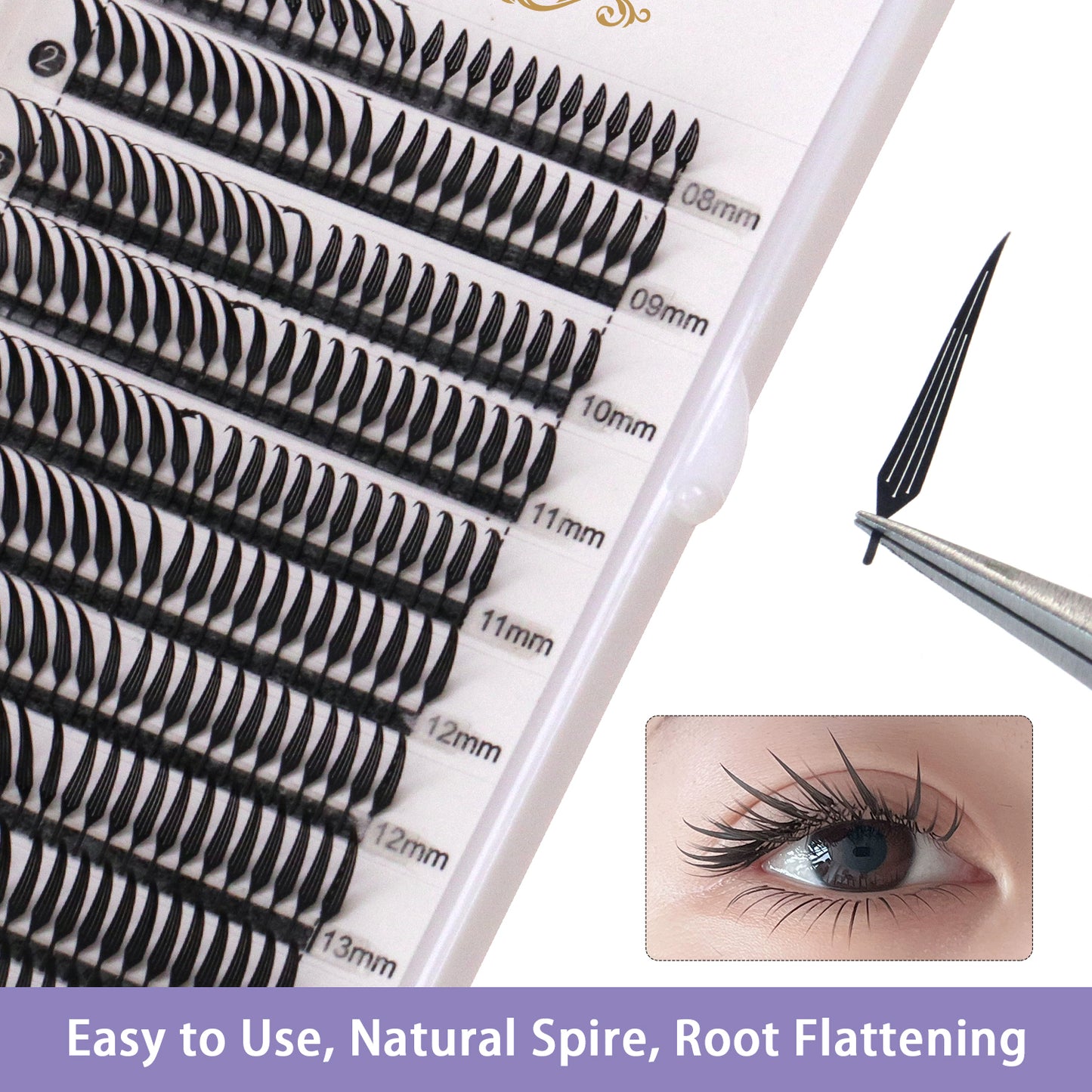 Anime Look Lashes Extensions Type F