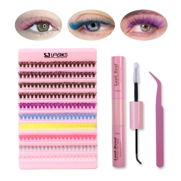 Sjlashesshop Chroma Volume 50D Press-On Clusters