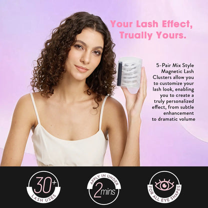 The Lash Flex DIY Segmented Magnetic Cluster Kit (5 Pairs)