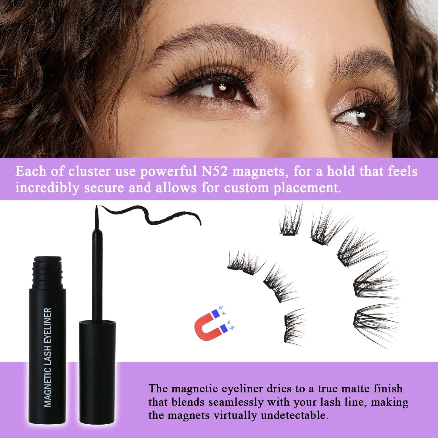 The Lash Flex DIY Segmented Magnetic Cluster Kit (5 Pairs)