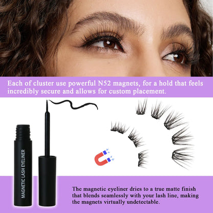 The Lash Flex DIY Segmented Magnetic Cluster Kit (5 Pairs)
