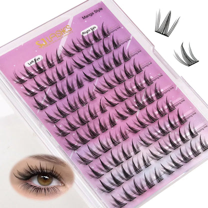 Manga Look Press-On Lash Kit