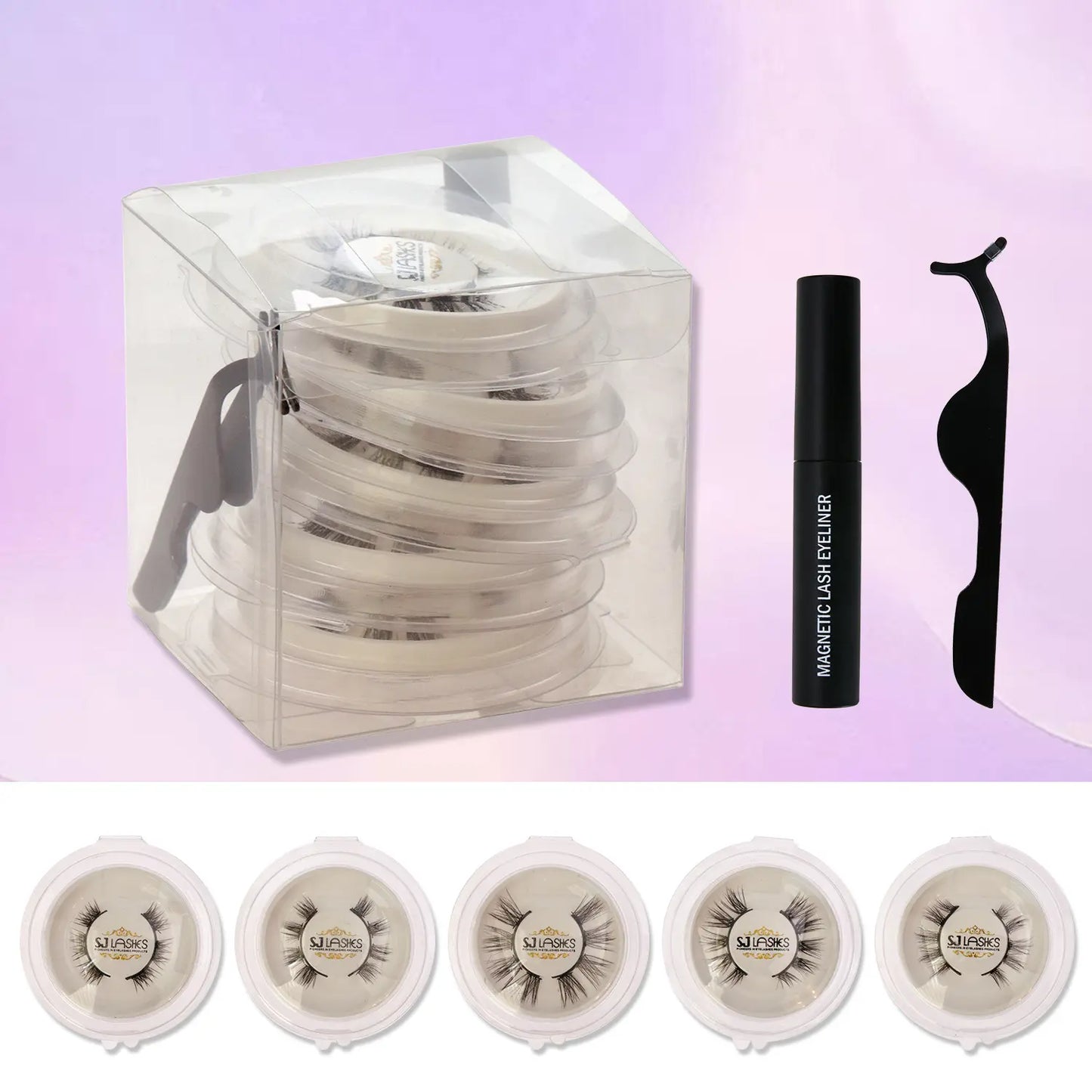 The Lash Flex DIY Segmented Magnetic Cluster Kit (5 Pairs)