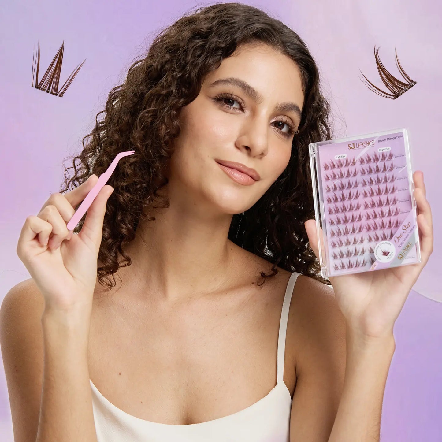 Manga Look Press-On Lash Kit