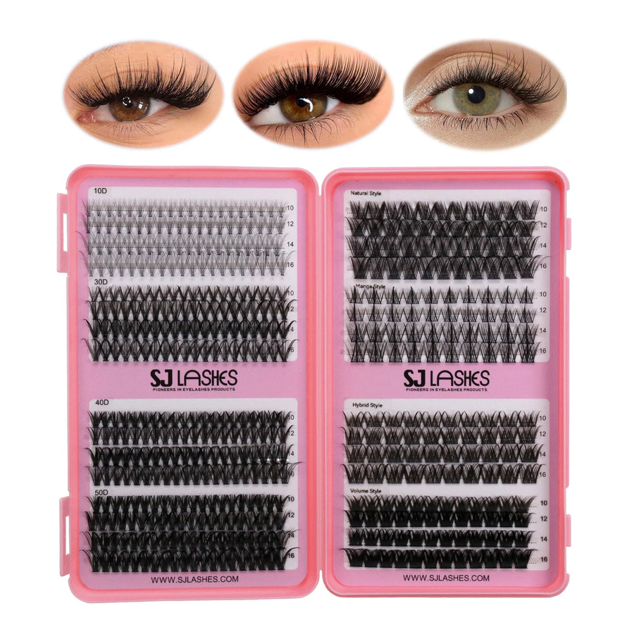 Sjlashesshop Professional Mix & Match DIY Lash Extensions