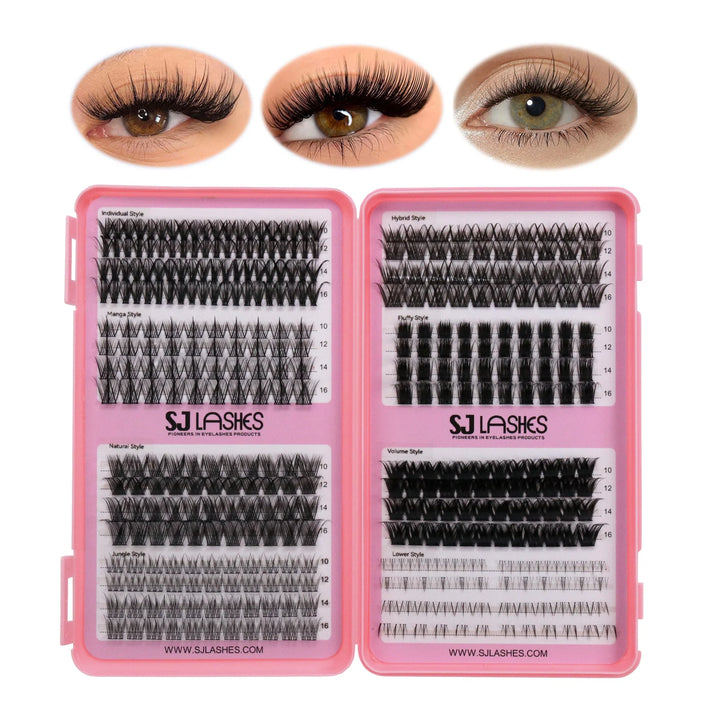 Total Eye Transformation DIY Cluster Lashes
